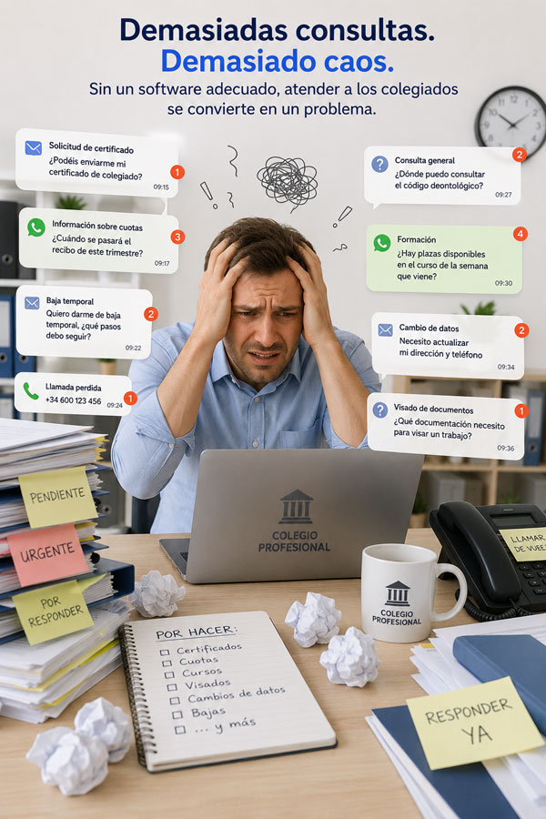 El infierno de las consultas sin el software adecuado
